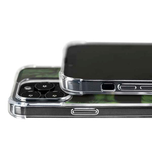 Liquid Blue Green Skulls iPhone 16 Pro MagSafe Case